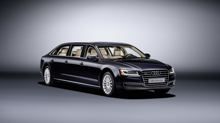 Новый шестидверный Audi A8 L Audi A8 L 5